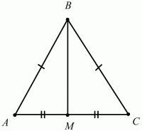 Площадь правильного треугольника