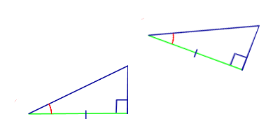 Признаки прямоугольных треугольников