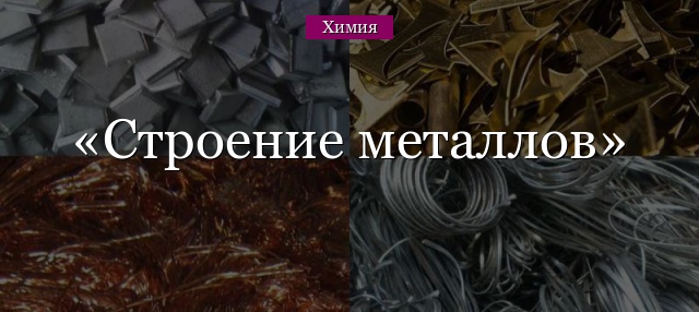 Структура металлов