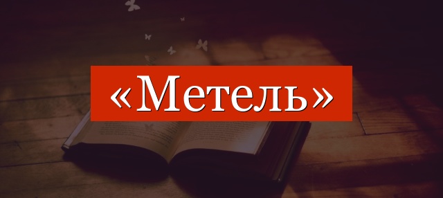 Фонетический разбор слова «метель»