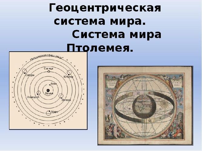 Геоцентрическая система мира