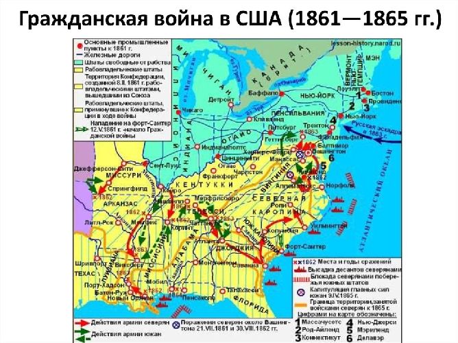 Гражданская война в США (1861-1865)