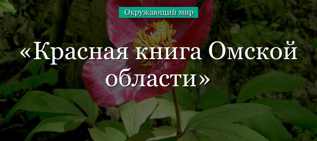 Красная книга Омской области