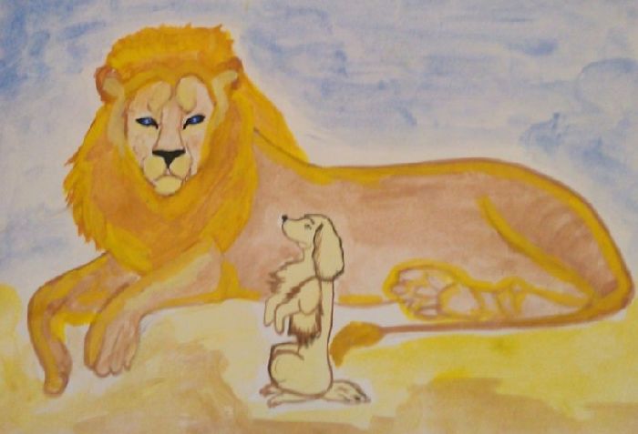 «Лев и собачка» читательский дневник