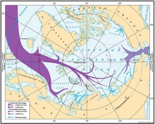 Моря Северного Ледовитого океана