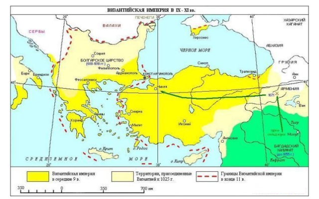 Особенности развития Византии