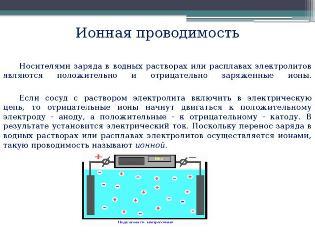 Проводник и непроводник электричества