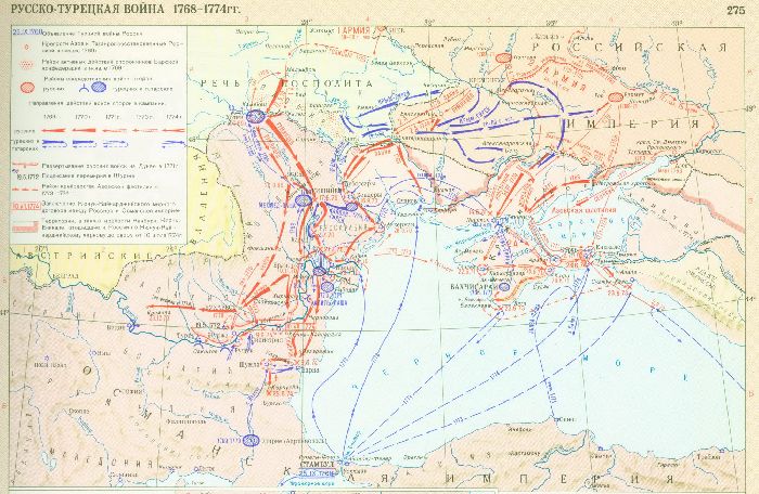 Русско-турецкие войны при Екатерине 2
