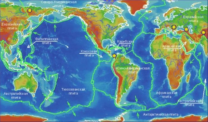 Тектонические плиты