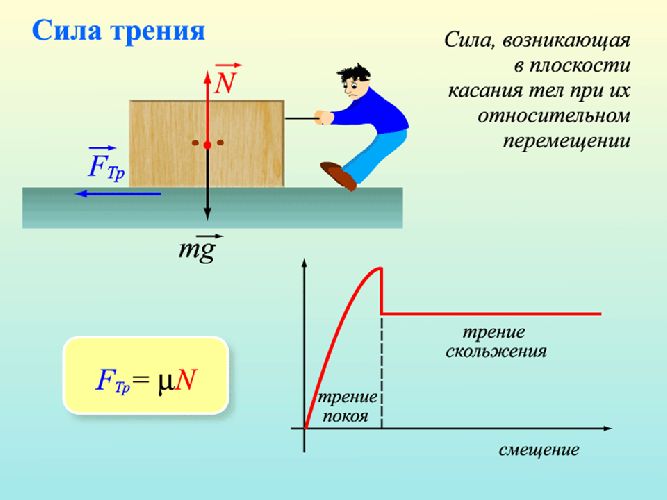 Трение в природе и технике