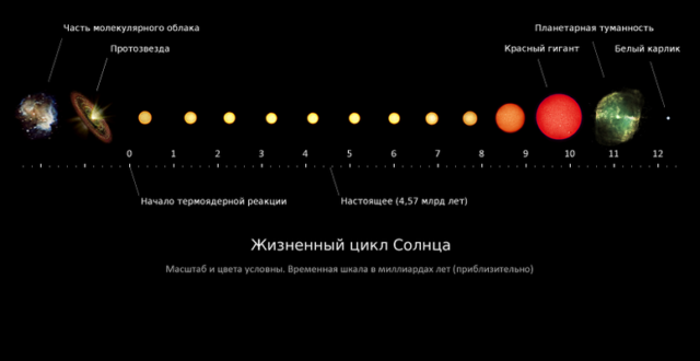 Внутреннее строение Солнца