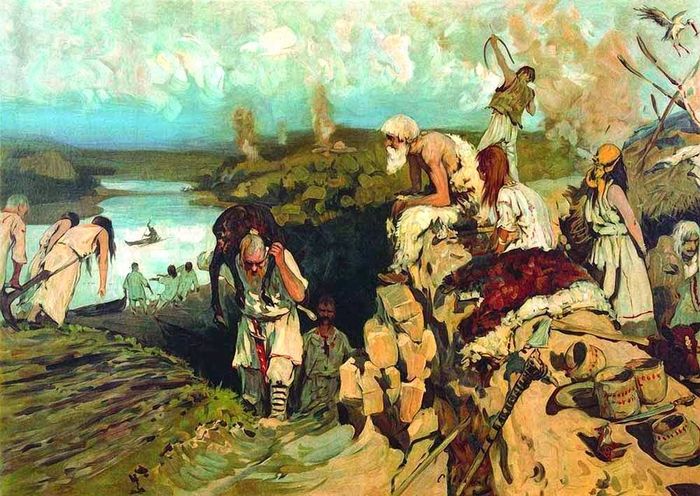 Занятия древних славян
